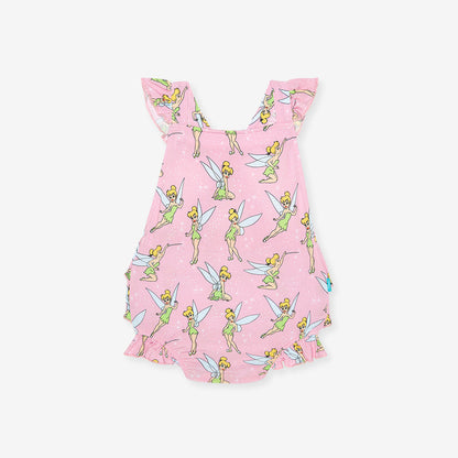 Disney Tinker Bell Ruffled Strap Bubble Romper