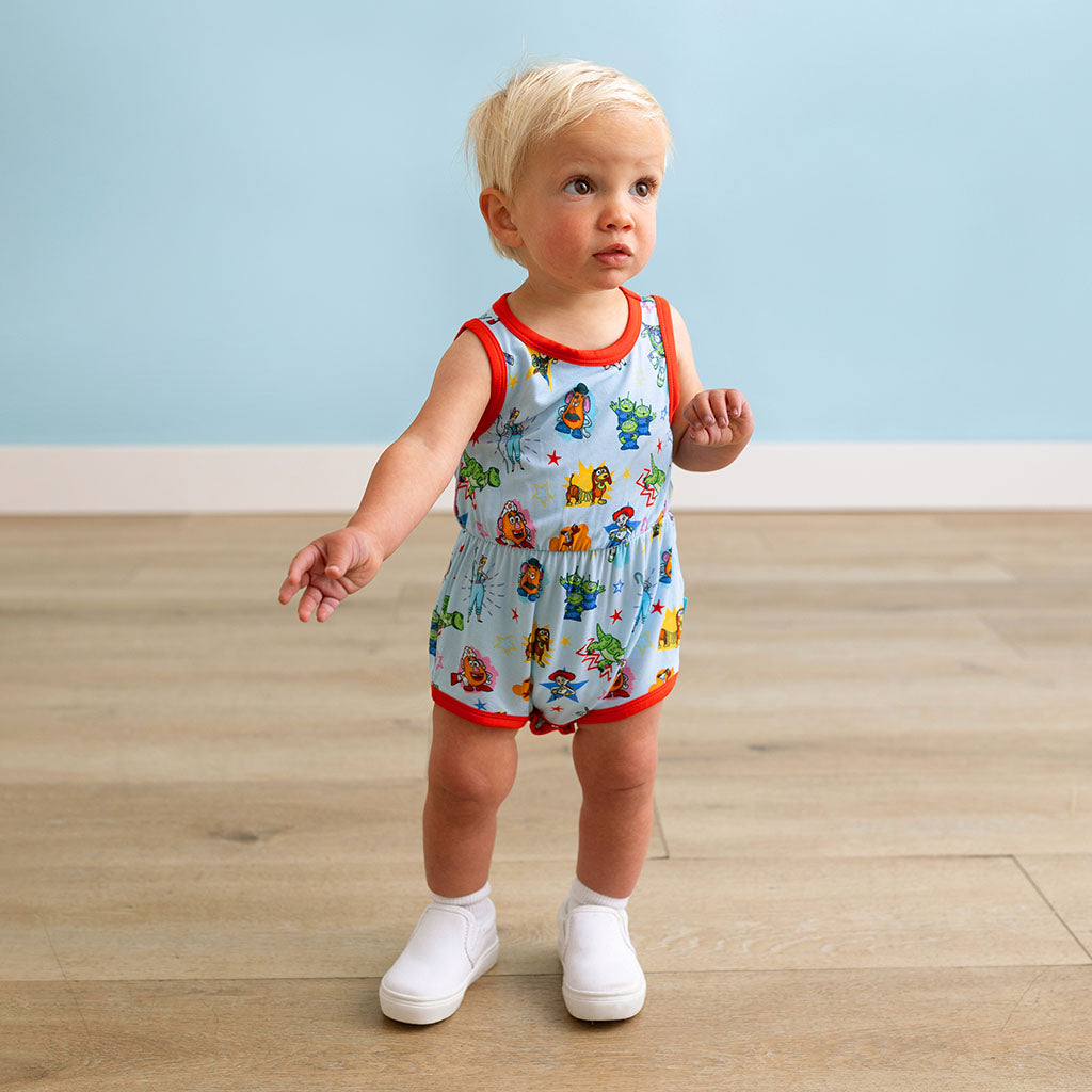 Disney Toy Story Time Varsity Romper