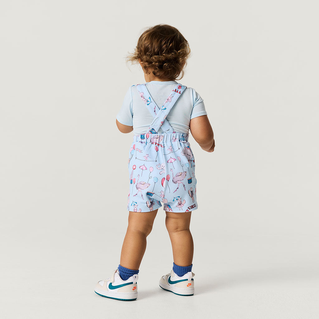 Cirque Royal French Terry Short Overalls