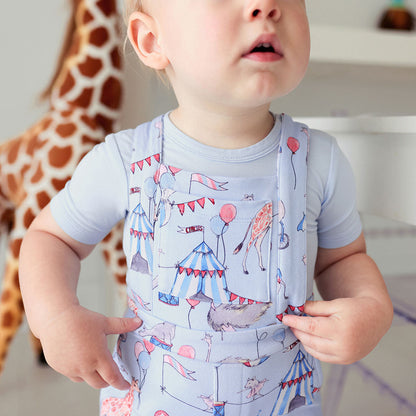 Cirque Royal French Terry Short Overalls