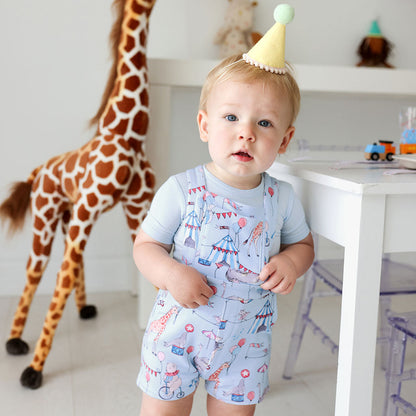 Cirque Royal French Terry Short Overalls