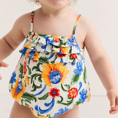 Fiore Italiani Bamboo Challis Bubble Romper