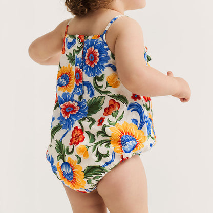 Fiore Italiani Bamboo Challis Bubble Romper