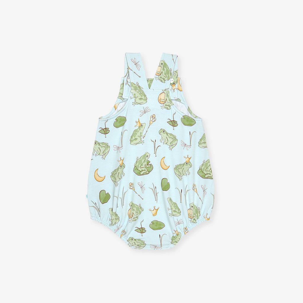 Louis French Terry Overall Bubble Romper