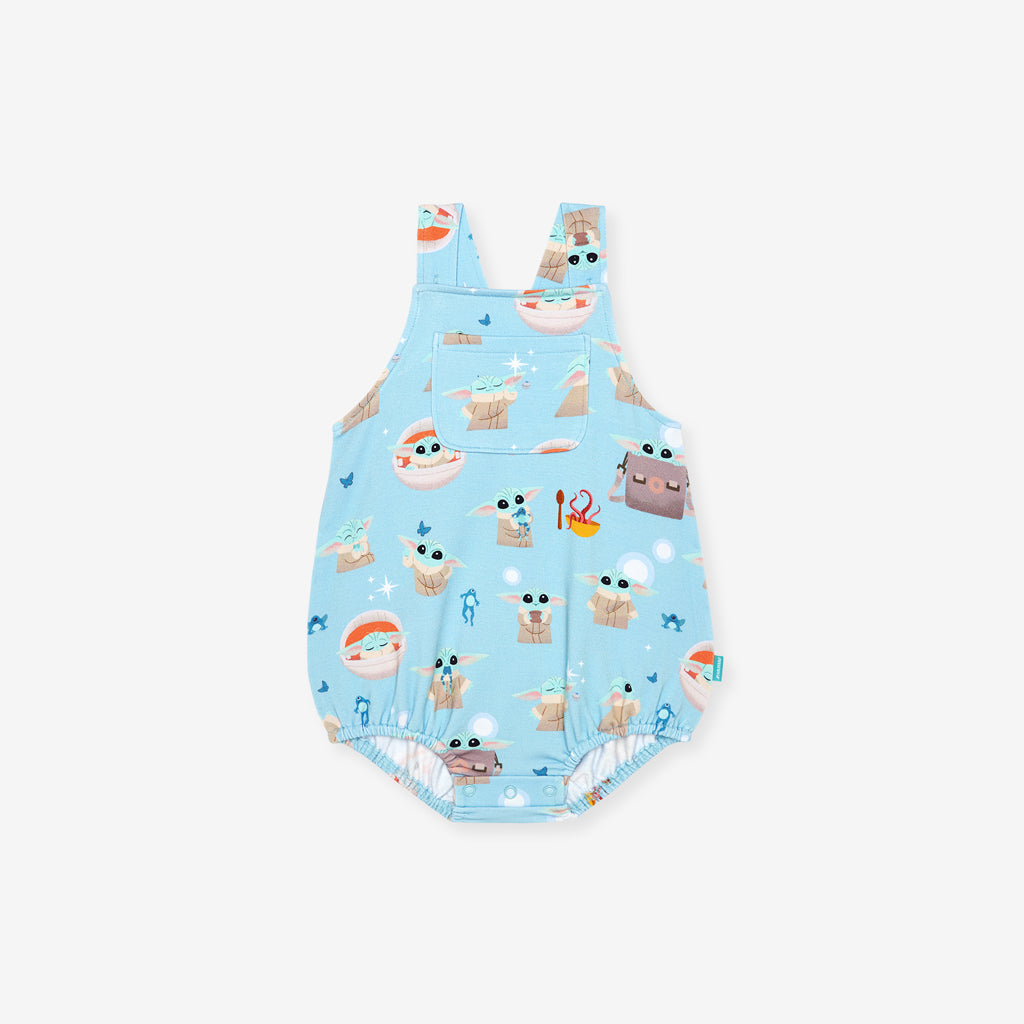Star Wars™ Grogu French Terry Overall Bubble Romper
