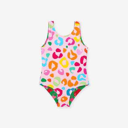 Le Tigre Green Reversible One Piece Swimsuit