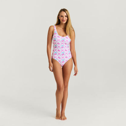 Amarena Women's Reversible One Piece Swimsuit