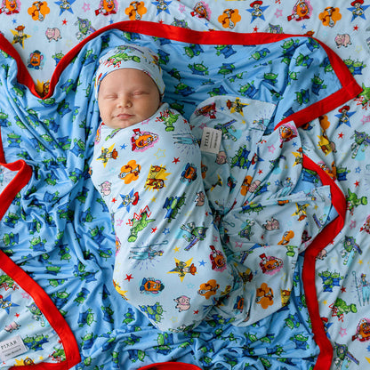Disney Toy Story Time Swaddle Beanie Set