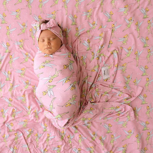 Disney Tinker Bell Swaddle Headband Set