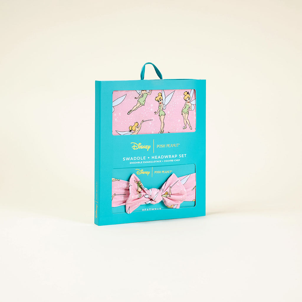 Disney Tinker Bell Swaddle Headband Set