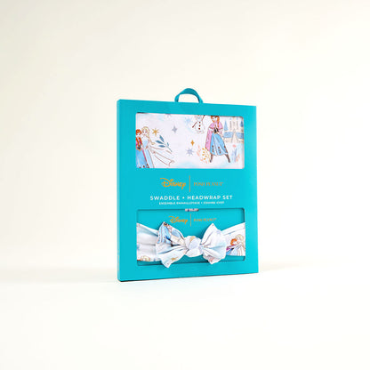 Disney Elsa & Anna Swaddle Headband Set