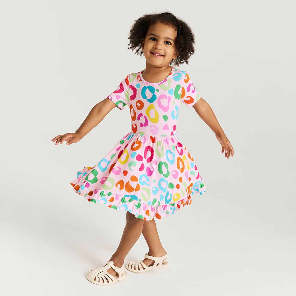 Luella Ruffled Twirl Dress