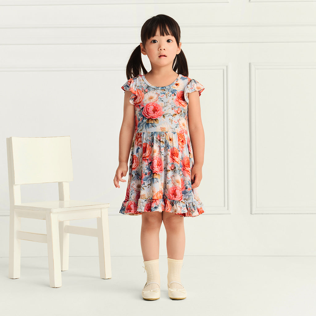 Mary Lou Ruffled Twirl Dress