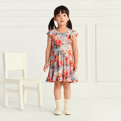Mary Lou Ruffled Twirl Dress