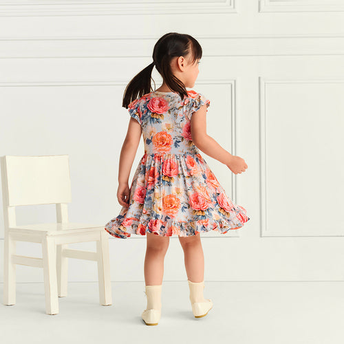 Mary Lou Ruffled Twirl Dress