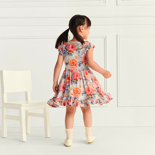 Mary Lou Ruffled Twirl Dress