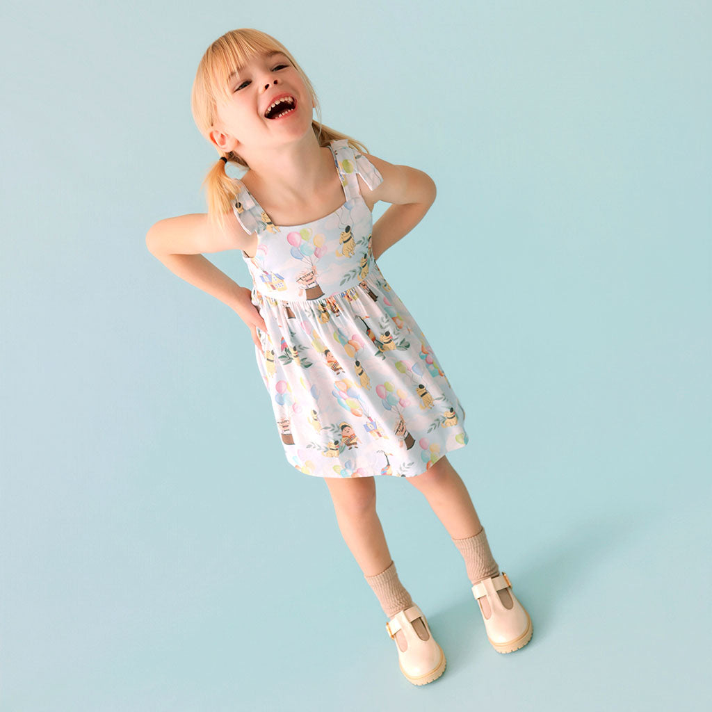 Disney Pixar’s Up Bow Babydoll Dress