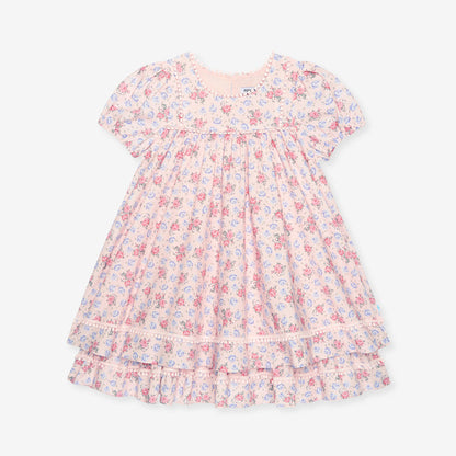 Laney Bamboo Challis Babydoll Dress
