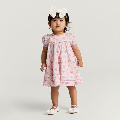 Laney Bamboo Challis Babydoll Dress