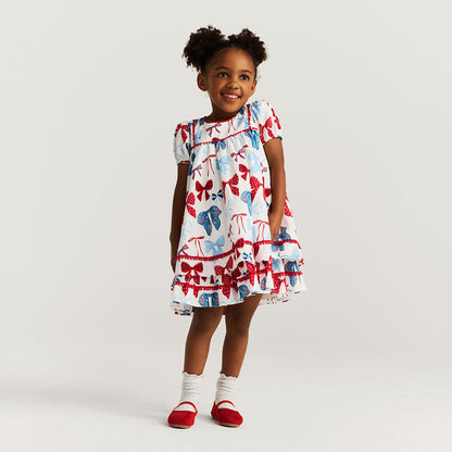 Martha Bamboo Challis Babydoll Dress
