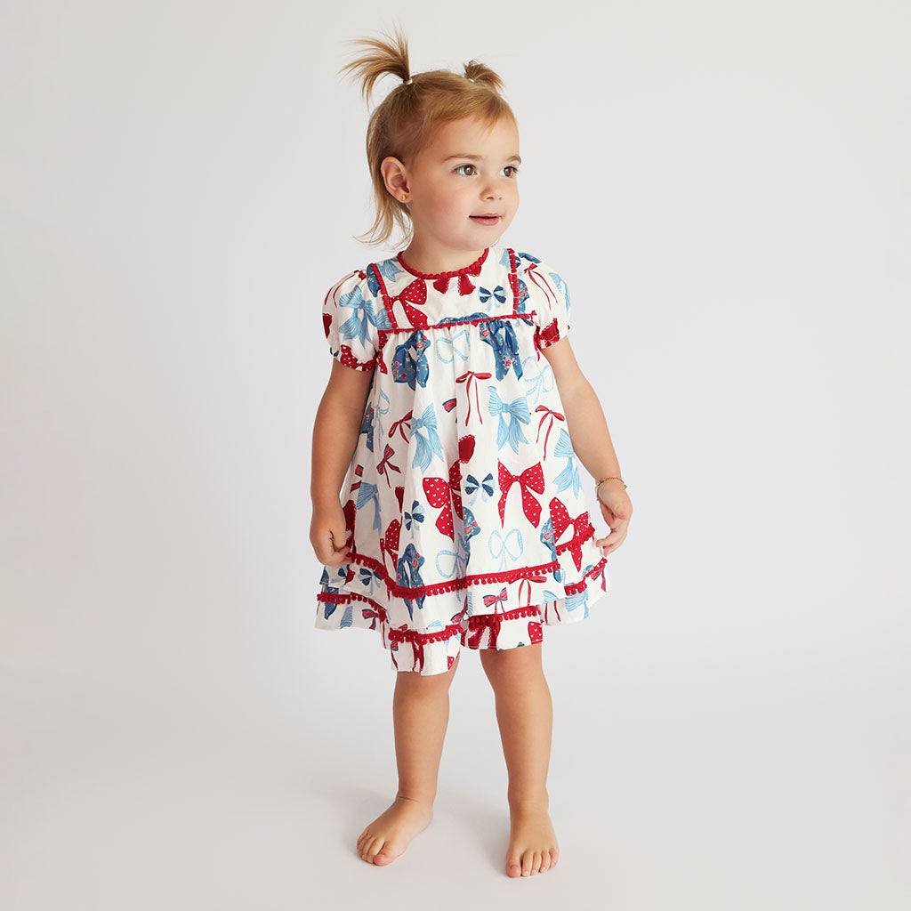 Martha Bamboo Challis Babydoll Dress