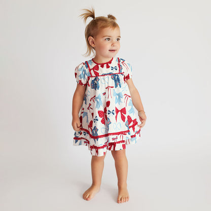 Martha Bamboo Challis Babydoll Dress