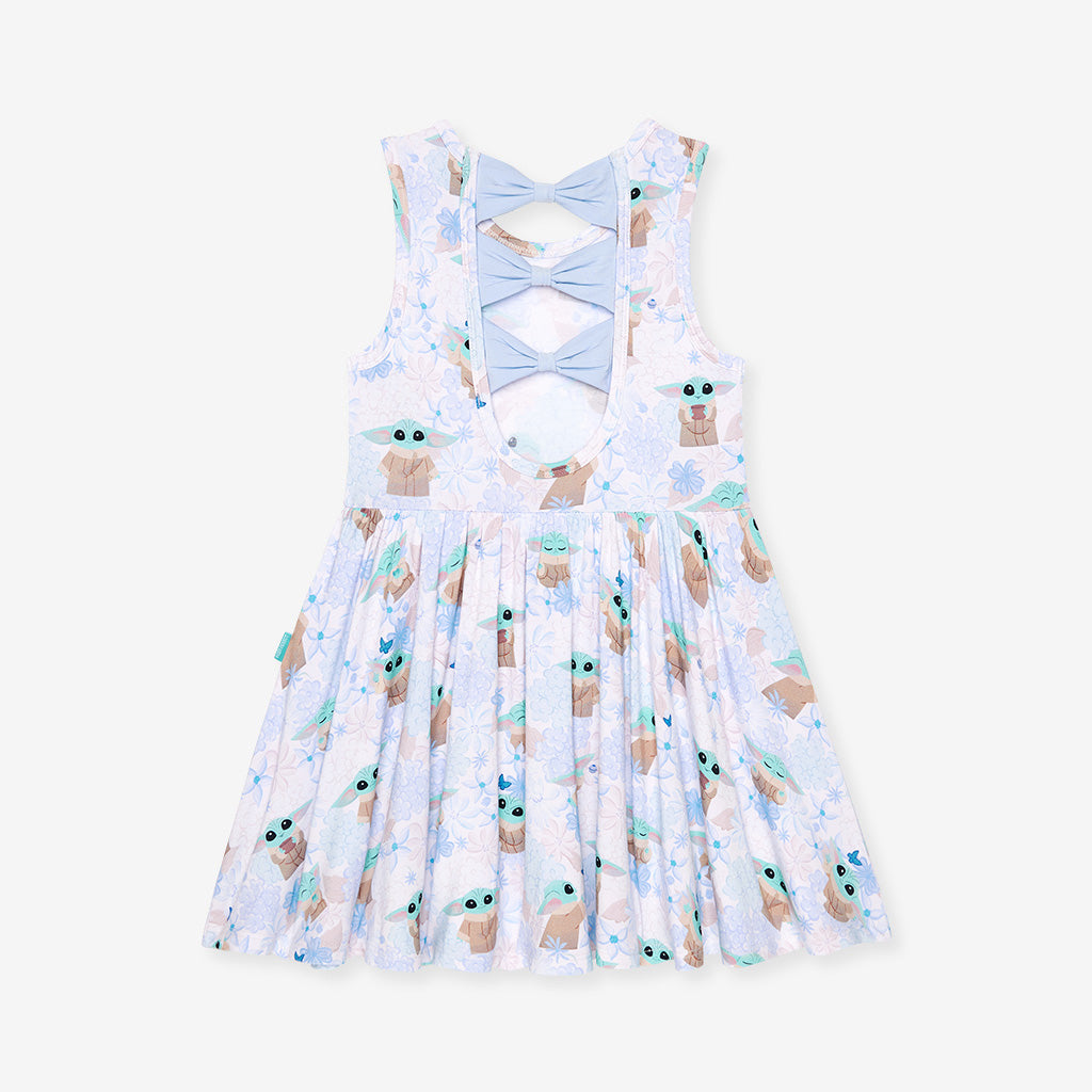 Star Wars™ Grogu Garden Bow Back Twirl Dress