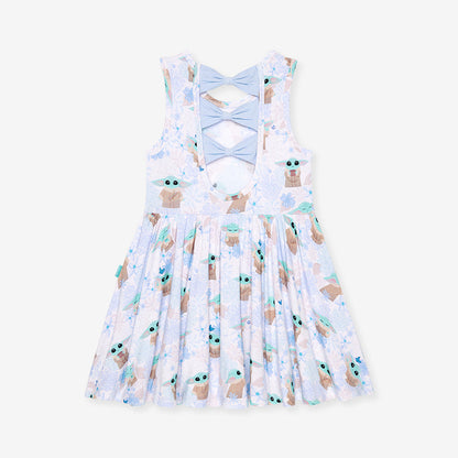 Star Wars™ Grogu Garden Bow Back Twirl Dress
