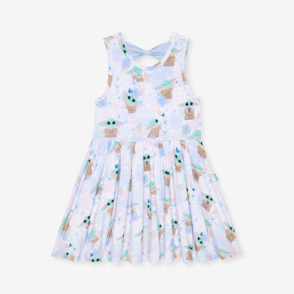 Star Wars™ Grogu Garden Bow Back Twirl Dress