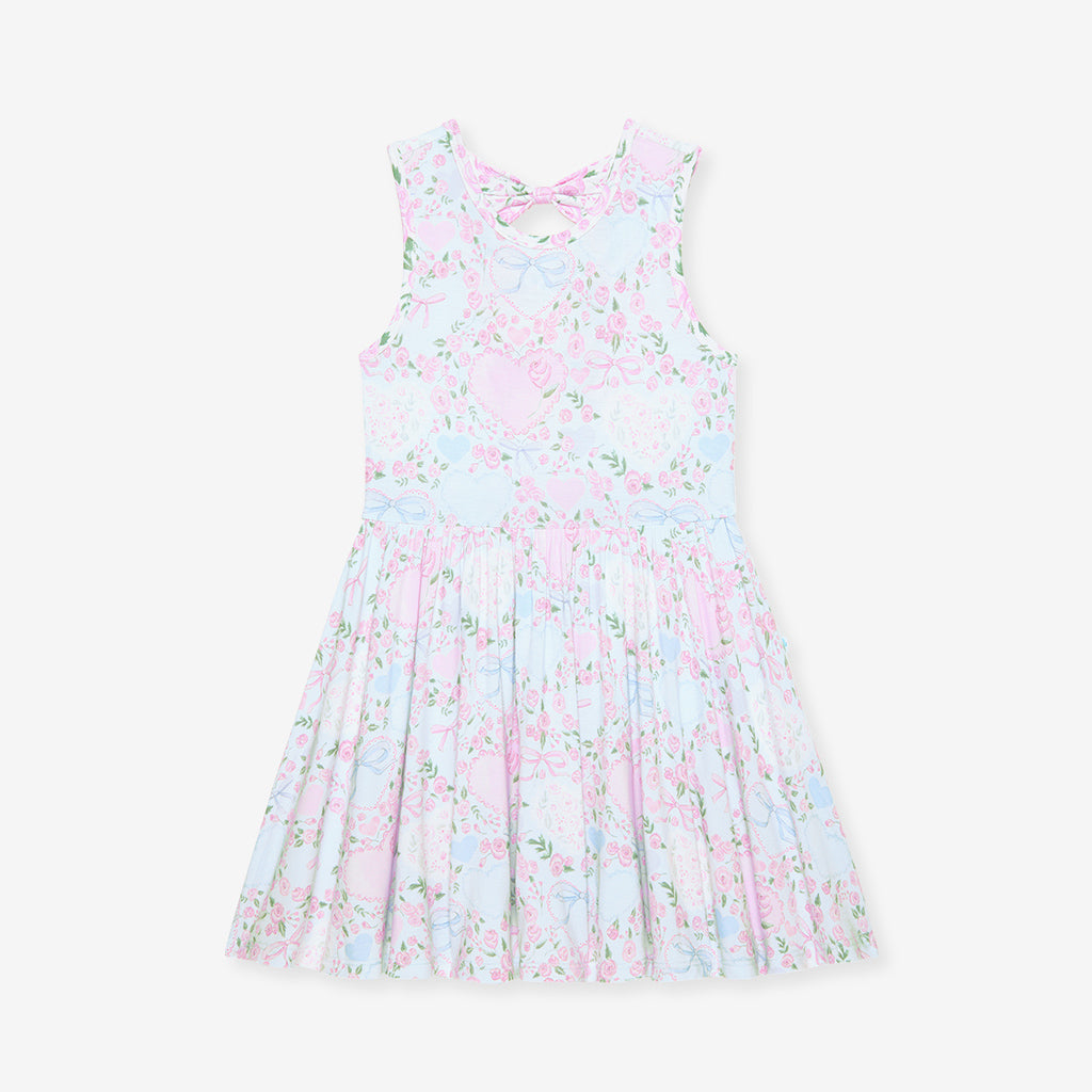 Josephine Bow Back Twirl Dress