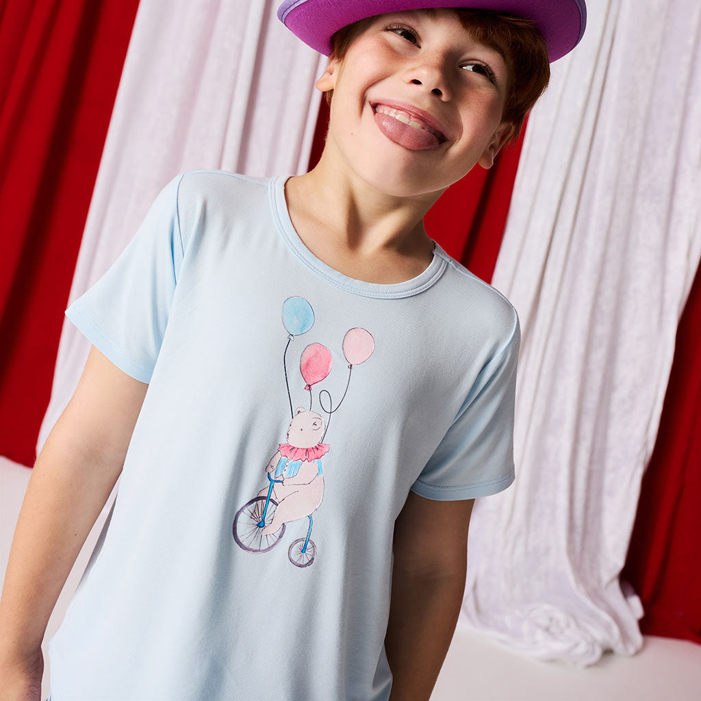 Bearnice Rides A Bike Classic Graphic Tee