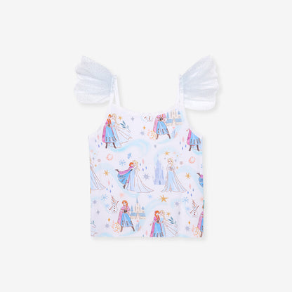 Disney Elsa & Anna Ruffled Tulle Cami