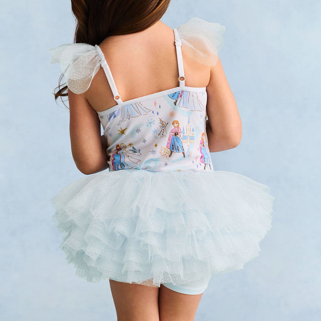 Disney Elsa & Anna Ruffled Tulle Cami