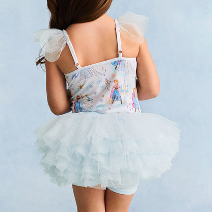 Disney Elsa & Anna Ruffled Tulle Cami