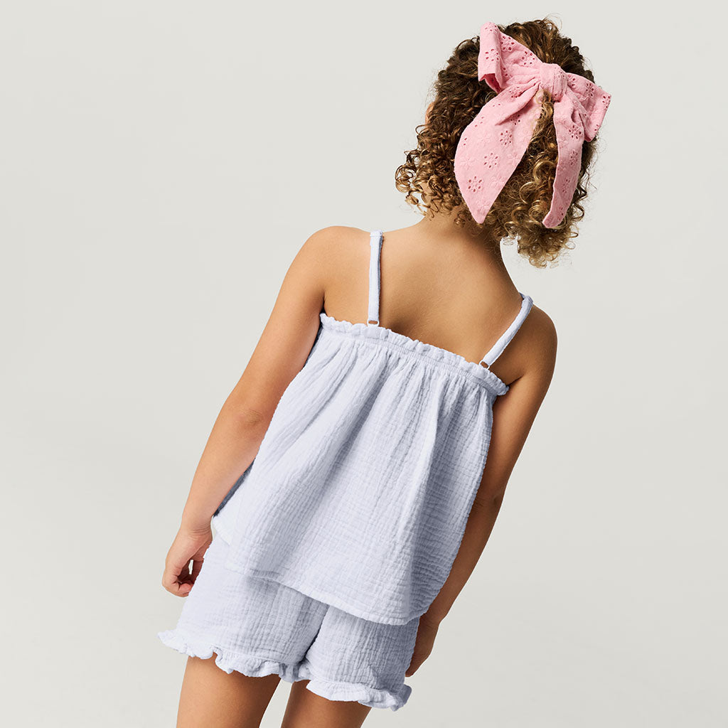 Halogen Blue Cotton Crinkle Cami