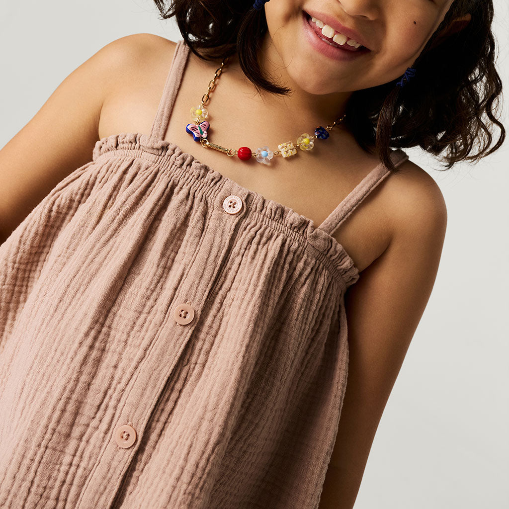 Macchiato Cotton Crinkle Cami