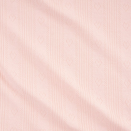 Sweet Pink Pointelle Cardigan