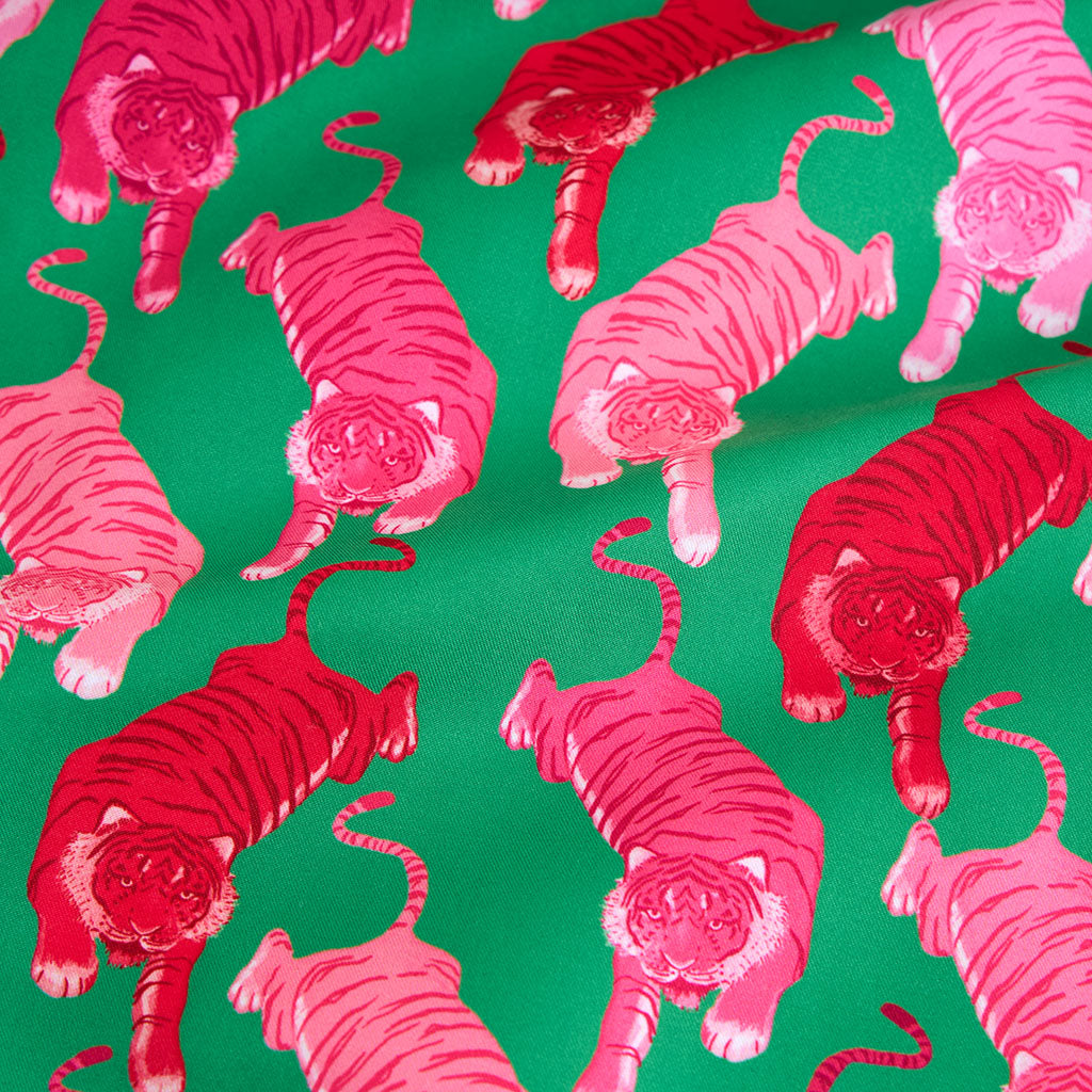 Le Tigre Green Men's Swim Trunks
