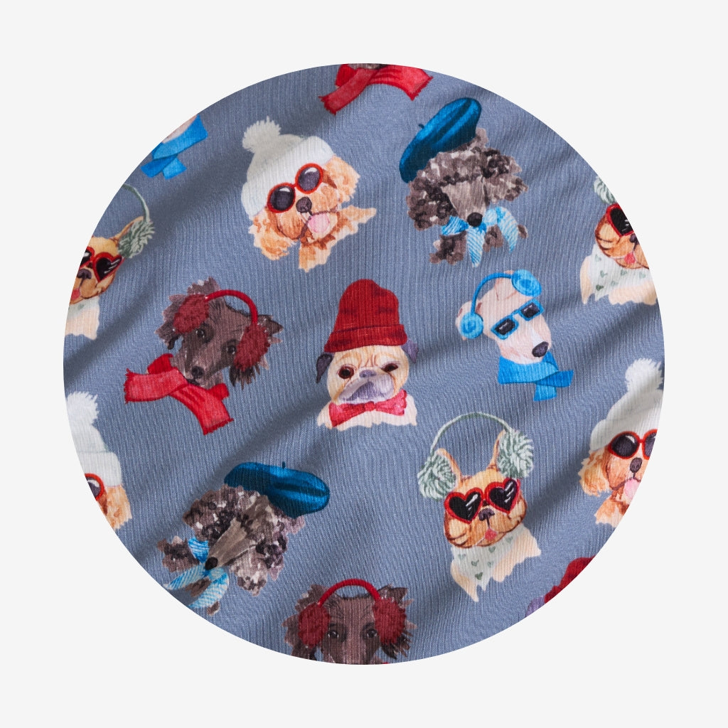 Quinlyn French Terry Zippered Hoodie