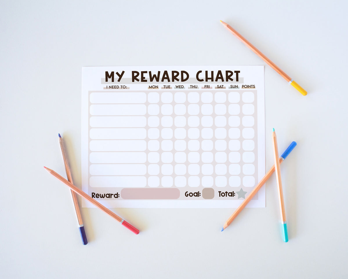 Chore Reward Chart - Free Digital Download