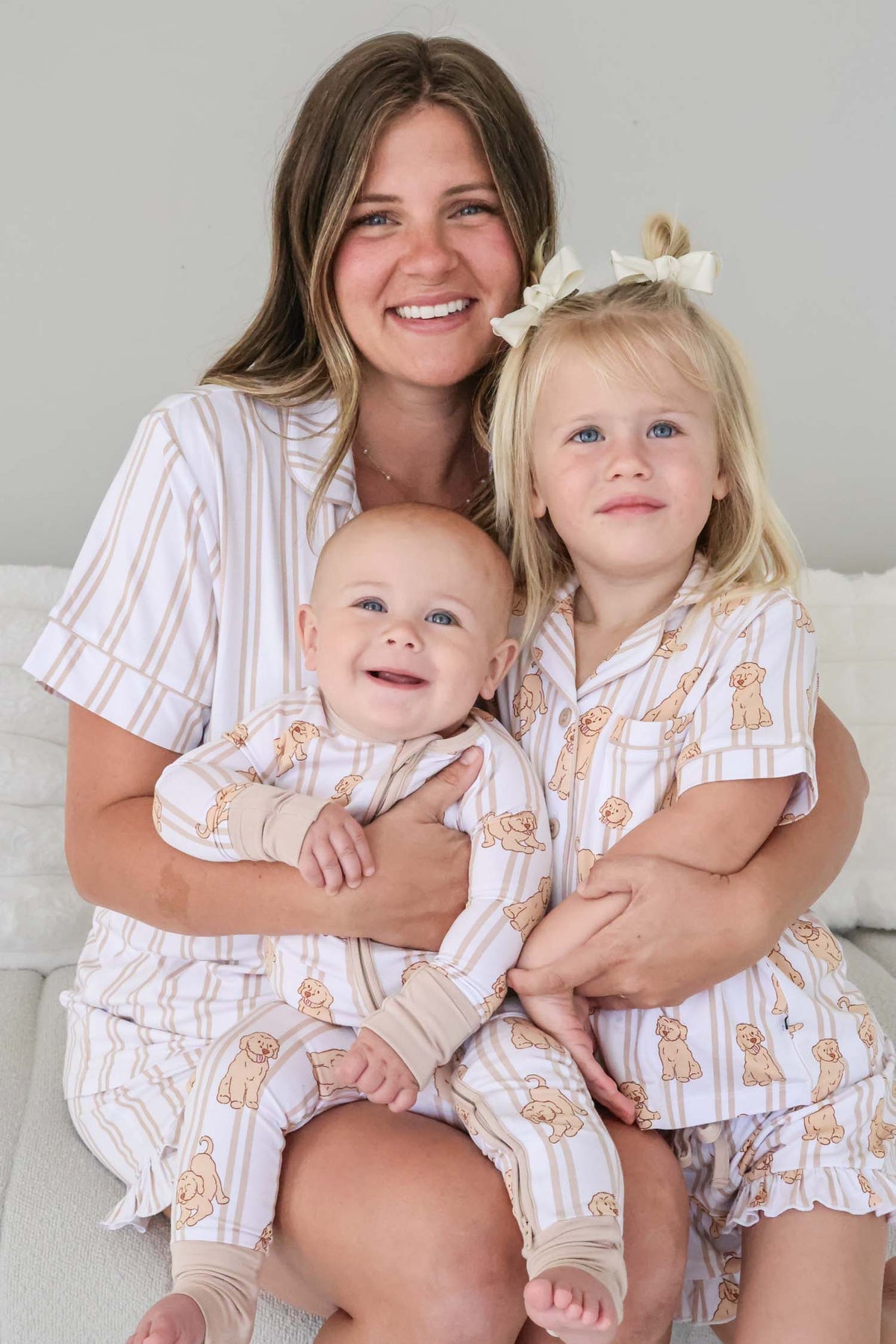 Girl's Two Piece Short Lounge Set | Ruff Life