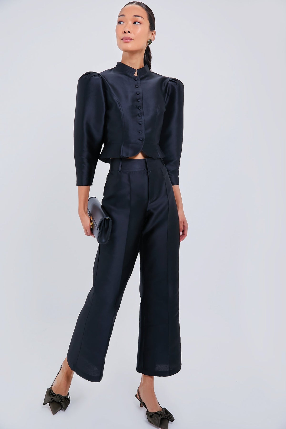 Black Yoshitomo Smart Pants