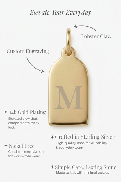Engraved Charms