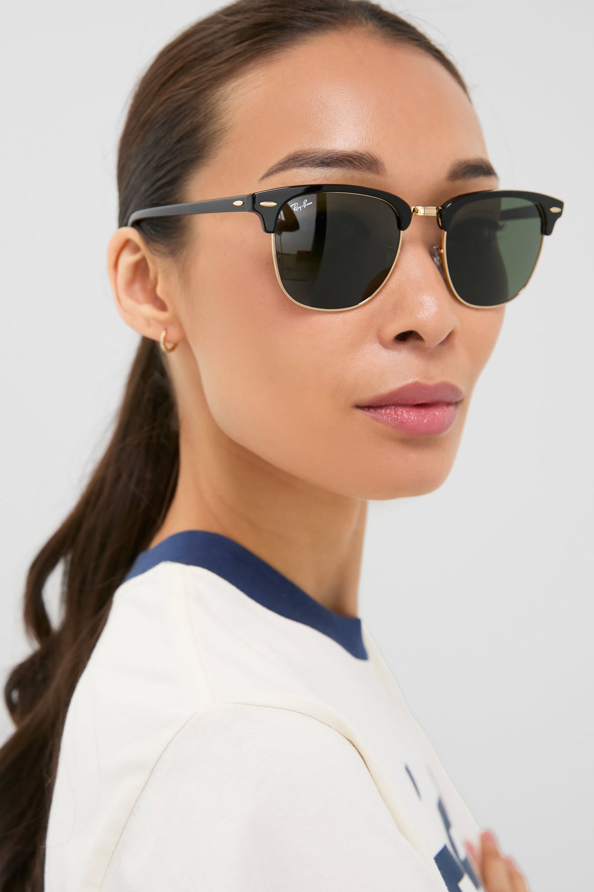 Black Clubmaster Sunglasses