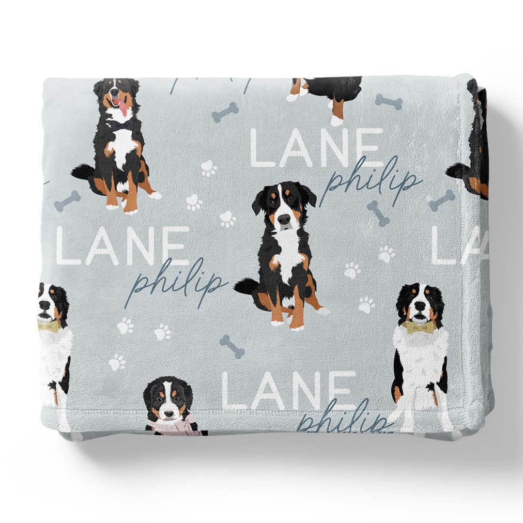 Personalized Kids Blanket | Bernese