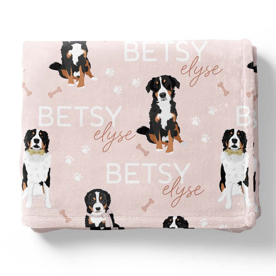Personalized Kids Blanket | Bernese