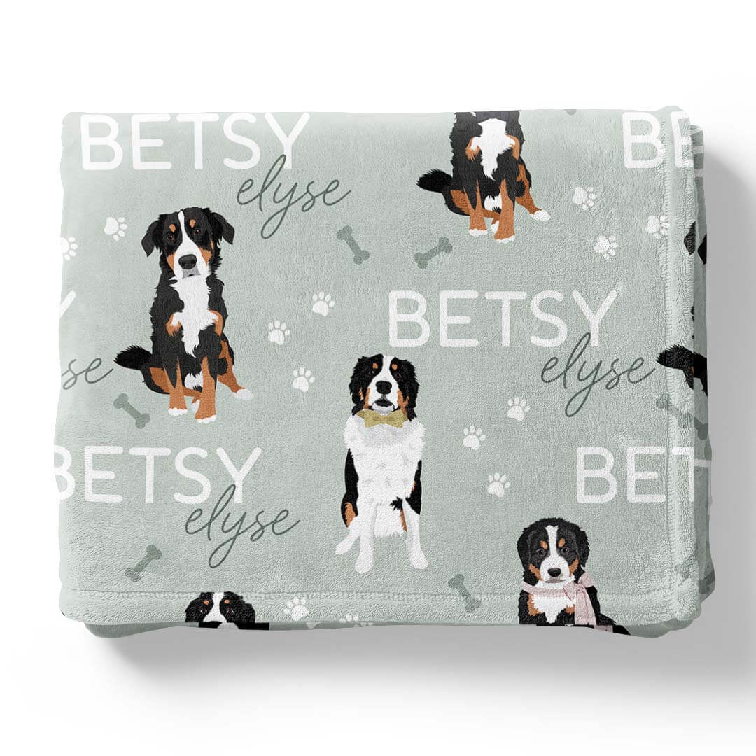 Personalized Kids Blanket | Bernese