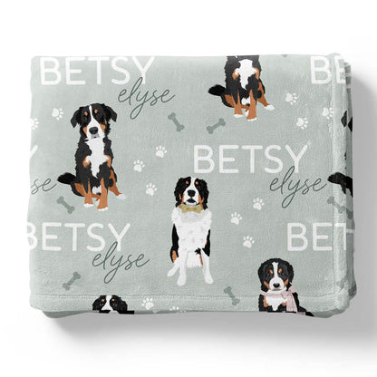 Personalized Kids Blanket | Bernese