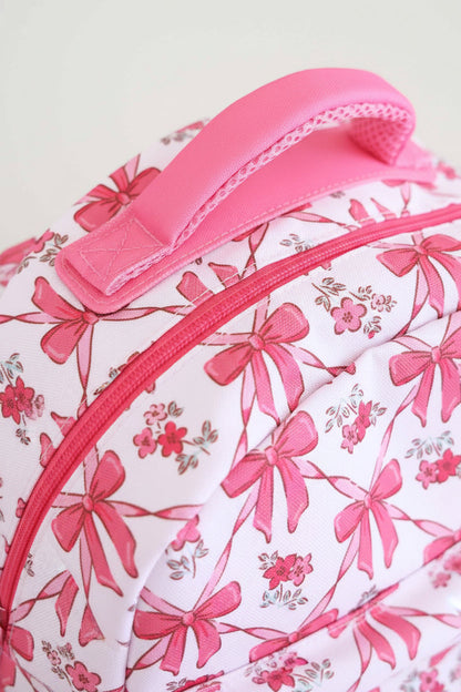 Kids Embroidered Ruffle Backpack | Bow Besties