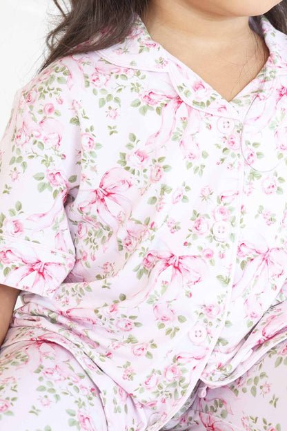 Girl's Two Piece Flare Lounge Sets
